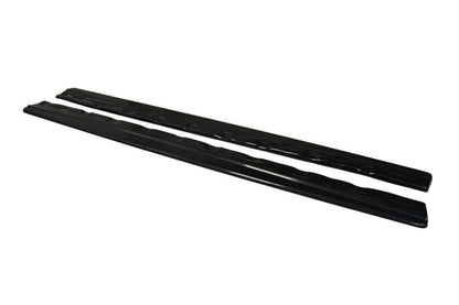 Seitenschweller Ansatz für Honda Civic Mk9  schwarz Hochglanz