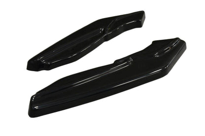 Heck Ansatz Flaps Diffusor für Renault Laguna mk 3 Coupe schwarz matt