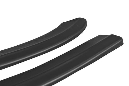 Heck Ansatz Flaps Diffusor für Mazda 6 GJ (Mk3) schwarz Hochglanz
