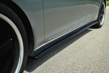 Seitenschweller Ansatz für V.1 für Mazda 6 Kombi GJ (Mk3) schwarz Hochglanz