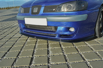 Front Ansatz V.1 für SEAT IBIZA MK2 FACELIFT CUPRA schwarz Hochglanz