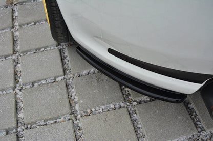 Heck Ansatz Flaps Diffusor für Alfa Romeo GT schwarz matt