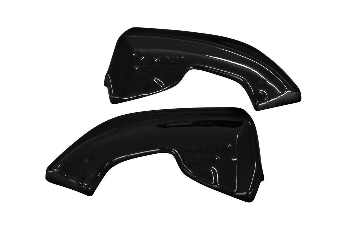 Heck Ansatz Flaps Diffusor für Renault Clio Mk4 schwarz Hochglanz