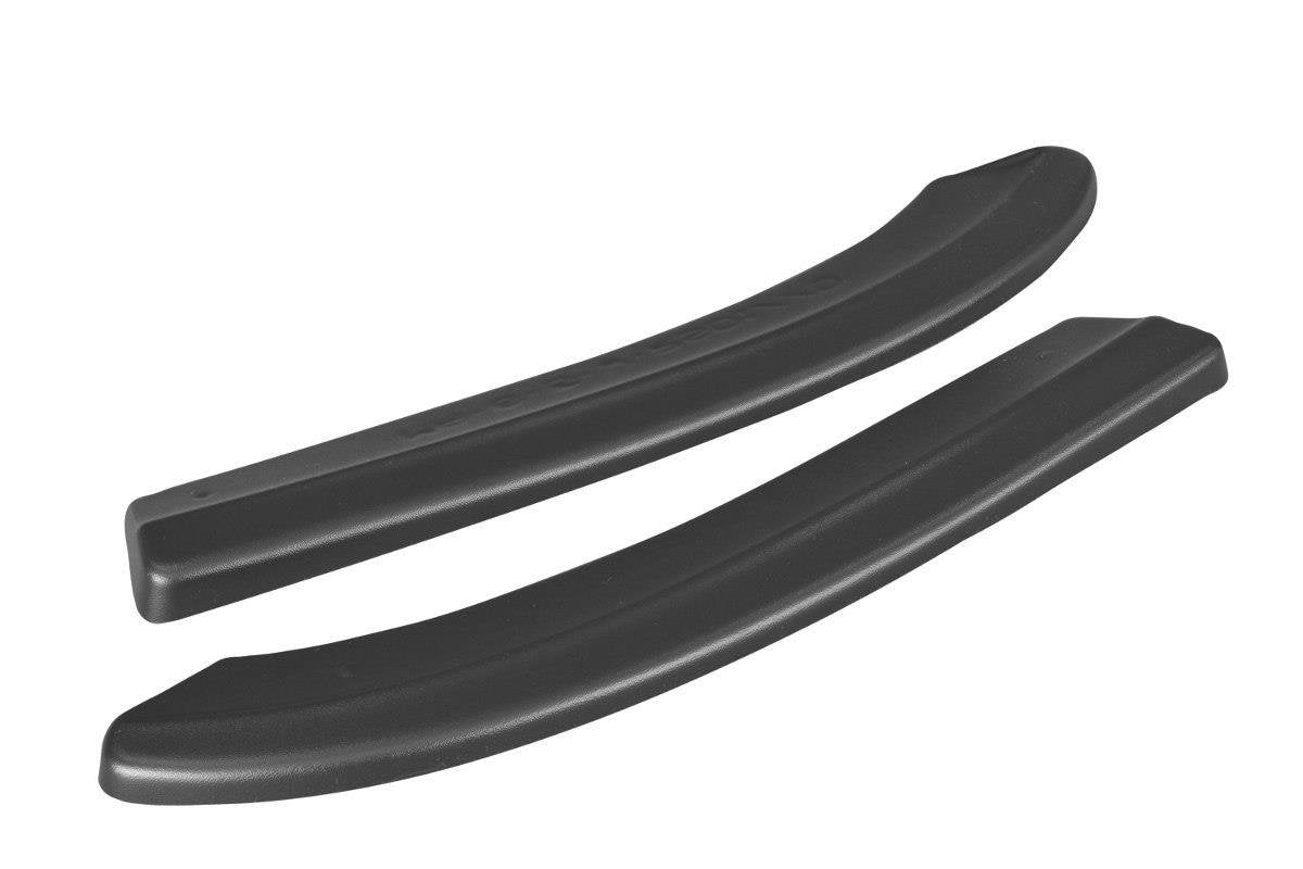 Heck Ansatz Flaps Diffusor für Mazda 6 GJ (Mk3) schwarz Hochglanz