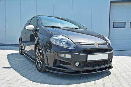 Frontdiffusor Abarth Punto Evo  schwarz Hochglanz