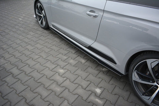 Sport Seitenschweller Ansatz für Audi RS5 F5 Coupe