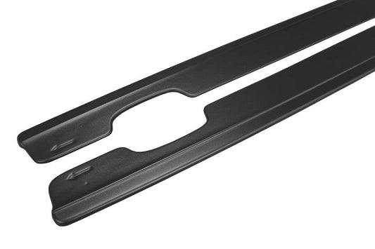 Seitenschweller Ansatz für BMW M3 E46 Coupe schwarz Hochglanz