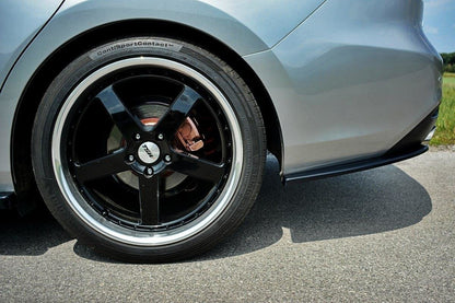 Heck Ansatz Flaps Diffusor für Mazda 6 GJ (Mk3) schwarz Hochglanz