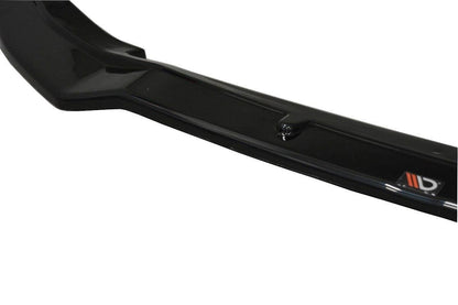 Front Ansatz für Honda Civic Mk9 Facelift schwarz Hochglanz