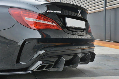 Diffusor Heck Ansatz für Heckschürze V.1 für Mercedes CLA A45 AMG C117 Facelift