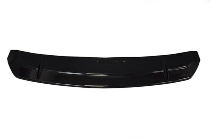 Mittlerer Diffusor Heck Ansatz für Audi RS7 C7 FL schwarz matt