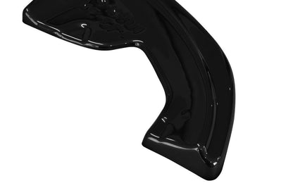 Heck Ansatz Flaps Diffusor für Renault Clio Mk4 schwarz Hochglanz