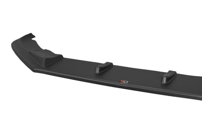 Front Ansatz V.1 für VOLKSWAGEN SCIROCCO MK.3 R FACELIFT schwarz Hochglanz