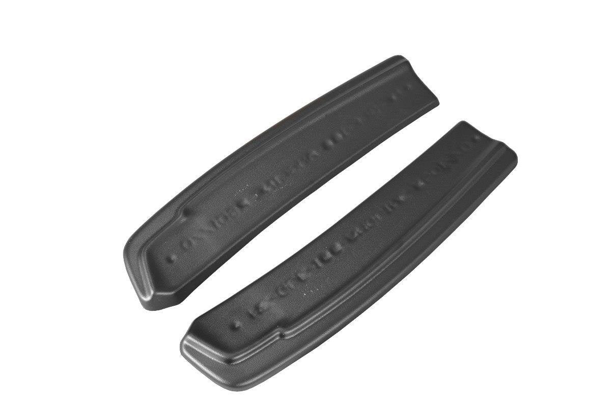 Heck Ansatz Flaps Diffusor für Mercedes GLE W166 AMG-Line Carbon Look