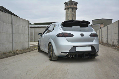 Diffusor Heck Ansatz für Heckschürze V.1 für Seat Leon Mk2 Cupra/ FR
