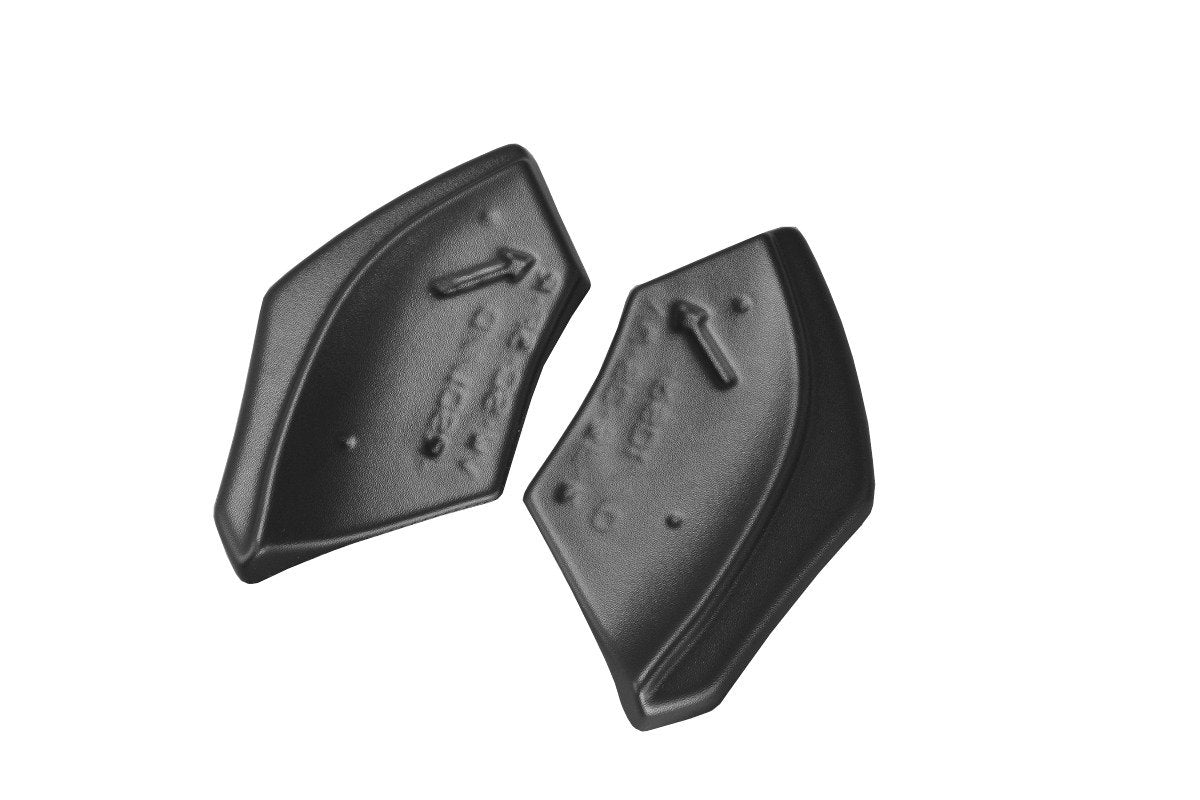 Heck Ansatz Flaps Diffusor für VOLKSWAGEN SCIROCCO MK.3 R FACELIFT schwarz Hochglanz