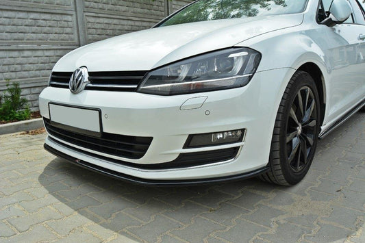 Front Ansatz für VW GOLF 7 schwarz Hochglanz