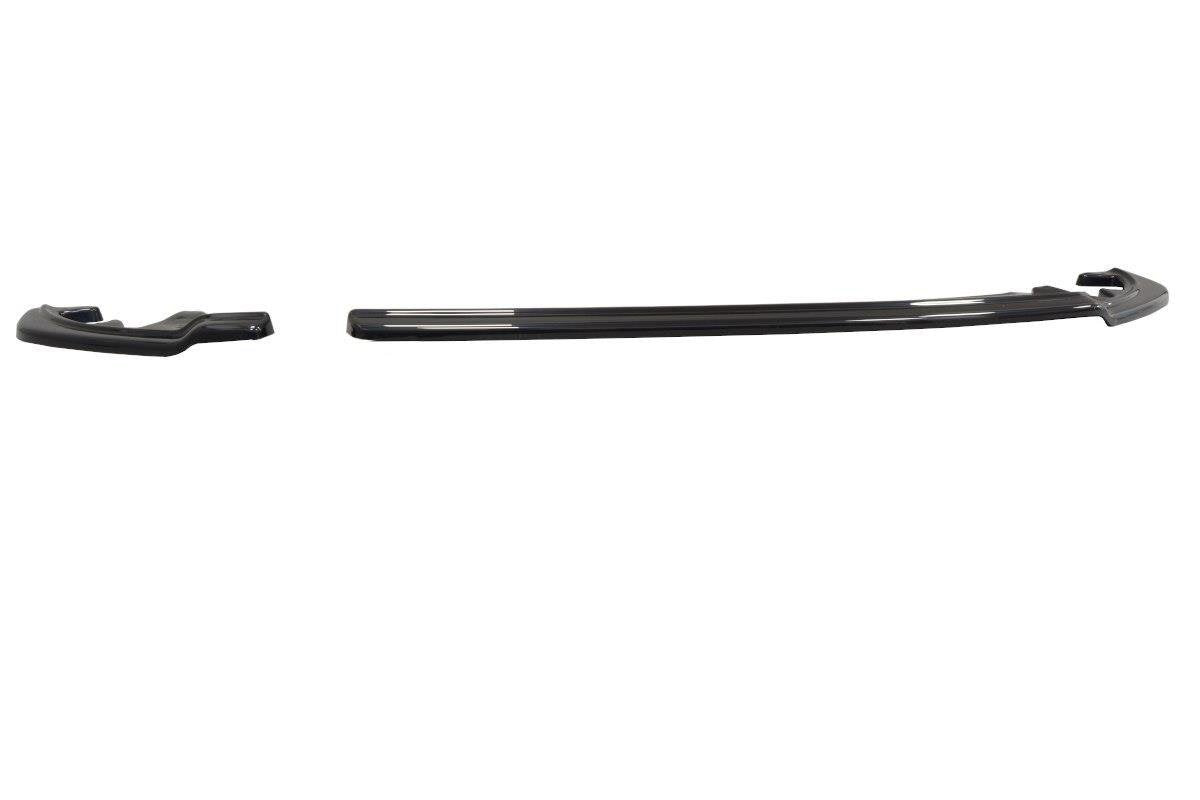 Heck Ansatz Flaps Diffusor für Renault Megane Mk4 Hatchback schwarz Hochglanz
