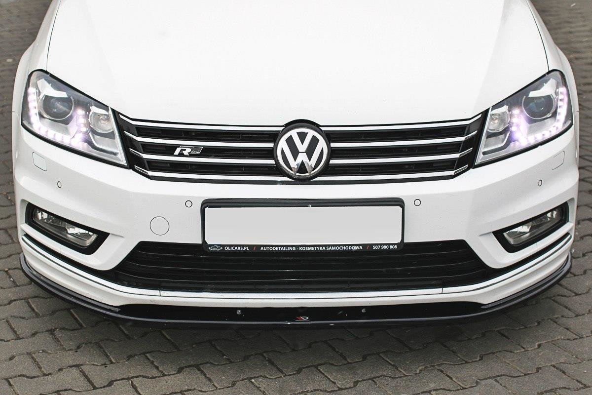 Front Ansatz V.1 für Vw Passat B7 R-Line Carbon Look