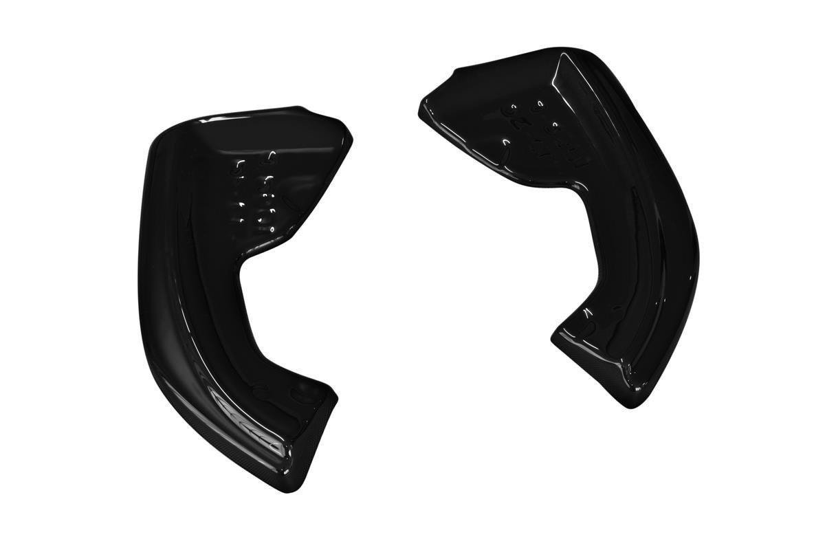Heck Ansatz Flaps Diffusor für Renault Clio Mk4 schwarz Hochglanz