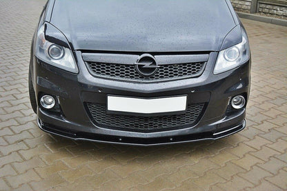 Front Ansatz für OPEL ZAFIRA B OPC / VXR schwarz Hochglanz