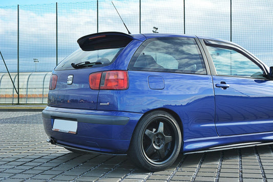 Spoiler CAP für SEAT IBIZA MK2 FACELIFT CUPRA schwarz Hochglanz