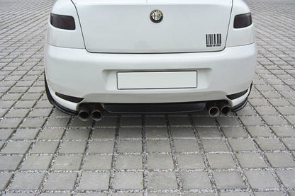 Heck Ansatz Flaps Diffusor für Alfa Romeo GT Carbon Look