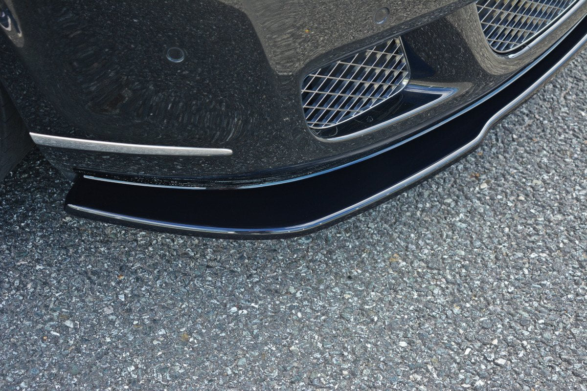 Front Ansatz V.1 für BENTLEY CONTINENTAL GT schwarz matt
