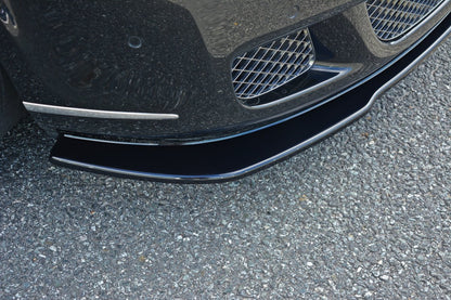 Front Ansatz V.1 für BENTLEY CONTINENTAL GT schwarz matt