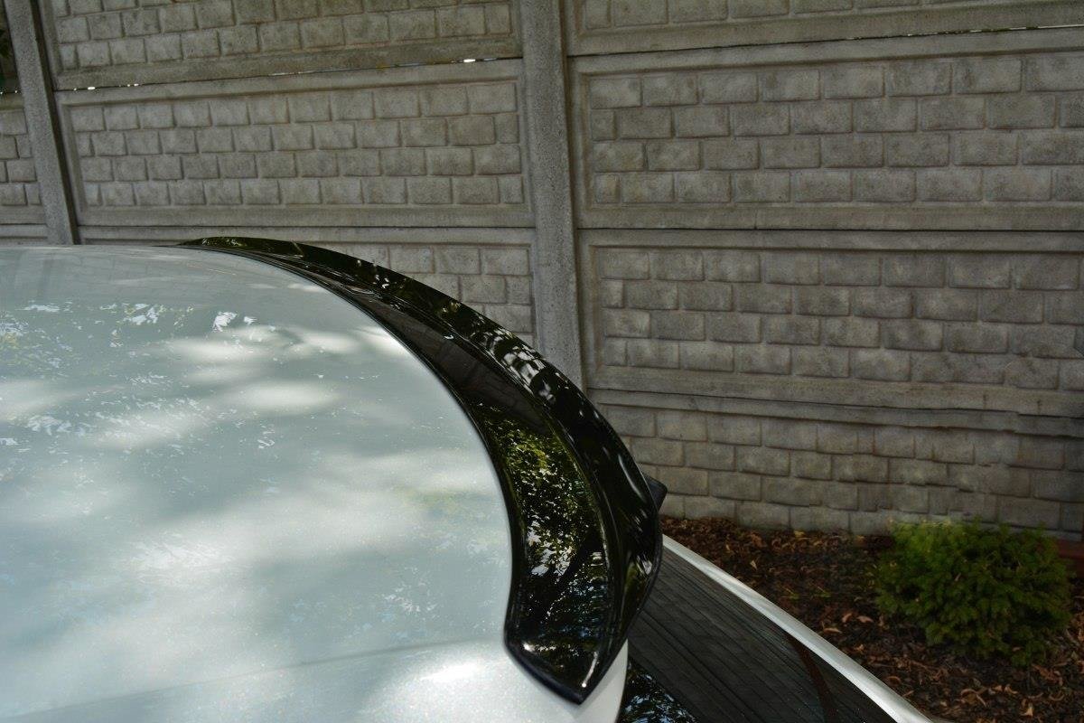 Spoiler CAP für Renault Megane Hatchback MK4  schwarz Hochglanz