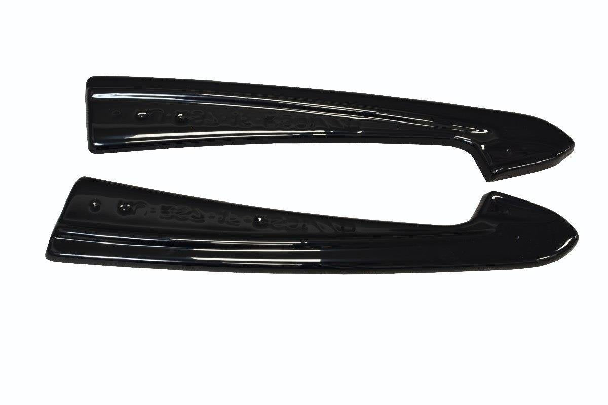 Heck Ansatz Flaps Diffusor für Audi RS7 Facelift Carbon Look