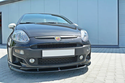 Frontdiffusor Abarth Punto Evo  schwarz Hochglanz