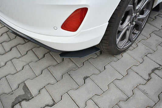 Sport Heck Ansatz Flaps Diffusor für Ford Fiesta Mk8 ST-Line