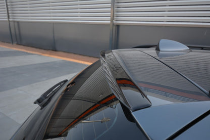 Spoiler CAP für BMW 5er E61 M Paket schwarz matt