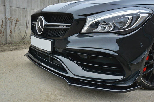 Front Ansatz V.2 für Mercedes CLA A45 AMG C117 Facelift Carbon Look