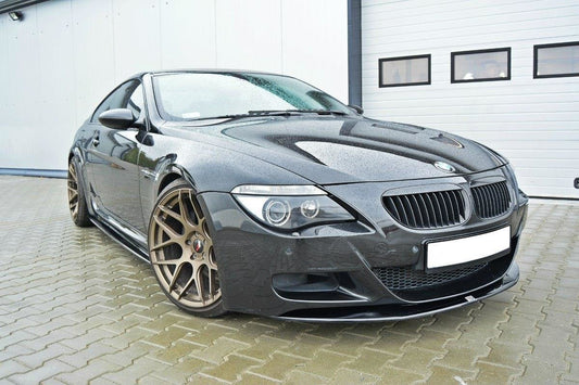 Front Ansatz V.1 für BMW M6 E63 schwarz Hochglanz