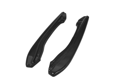 Heck Ansatz Flaps Diffusor für BMW M6 E63 Carbon Look