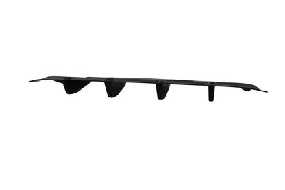 Diffusor Heck Ansatz für BENTLEY CONTINENTAL GT schwarz Hochglanz