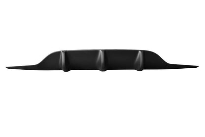 Diffusor Heck Ansatz für Mercedes C-Klasse C205 63 AMG Coupe schwarz Hochglanz