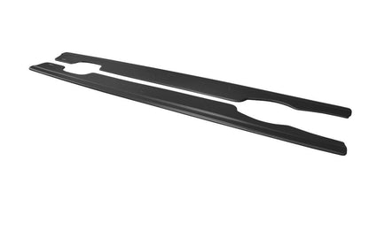 Seitenschweller Ansatz für BMW M3 E46 Coupe schwarz Hochglanz