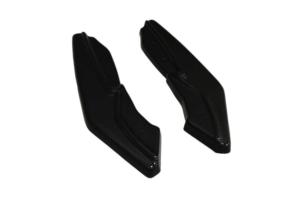 Heck Ansatz Flaps Diffusor für Renault Laguna mk 3 Coupe schwarz matt