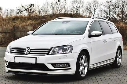 Seitenschweller Ansatz für VW Passat R-Line B7  schwarz Hochglanz