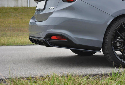 Diffusor Heck Ansatz für Fiat Tipo S-Design SW schwarz Hochglanz