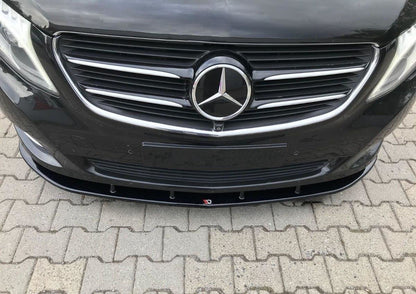 Front Ansatz V.2 für Mercedes-Benz V-Klasse W447 schwarz Hochglanz
