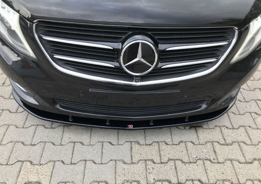 Front Ansatz V.2 für Mercedes-Benz V-Klasse W447 schwarz Hochglanz