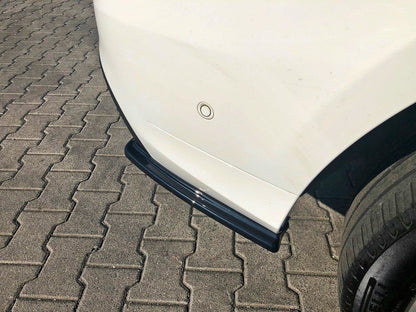 Heck Ansatz Flaps Diffusor für Mercedes GLE W166 AMG-Line Carbon Look