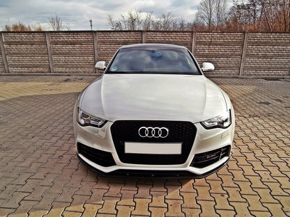 Front Ansatz für Audi RS5 8T / 8T FL  schwarz Hochglanz