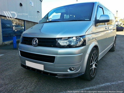 Front Ansatz für VW T5 Facelift schwarz Hochglanz
