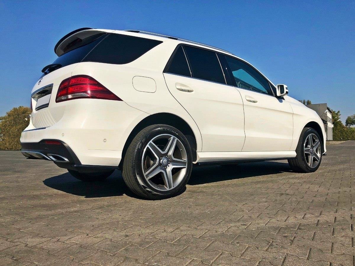 Seitenschweller Ansatz für Mercedes GLE W166 AMG-Line schwarz Hochglanz
