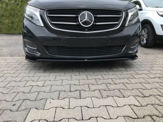 Front Ansatz V.3 für Mercedes-Benz V-Klasse W447 schwarz Hochglanz